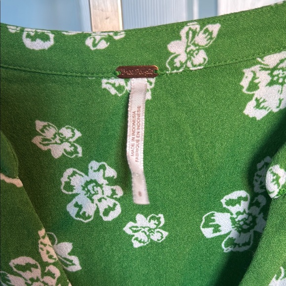 Free People Green Minidress - Picture 2 of 7